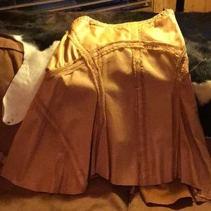 Leather skirt